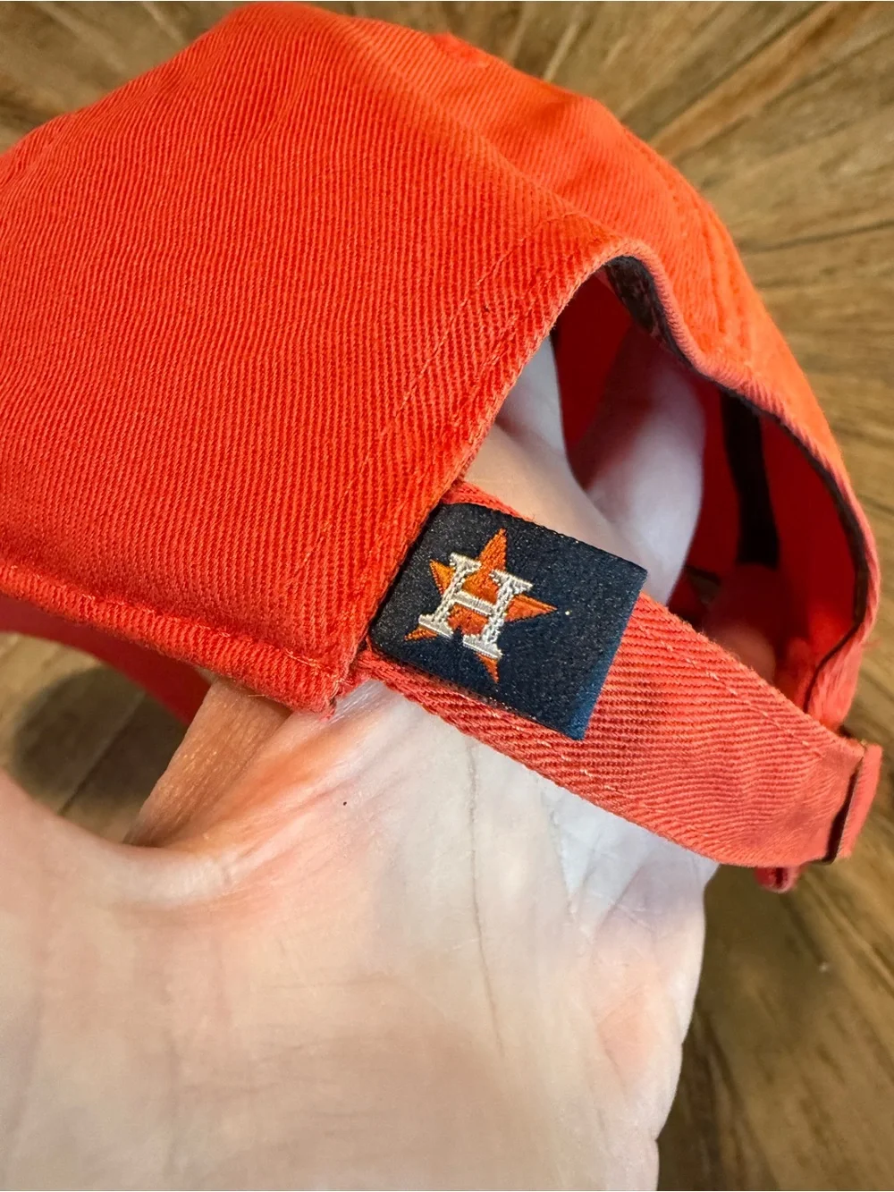 47 Brand Houston Astros Clean Up Hat Orange Adjustable MLB Baseball Cap NWT